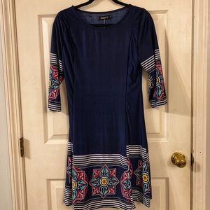 Reborn 3/4 sleeve dress